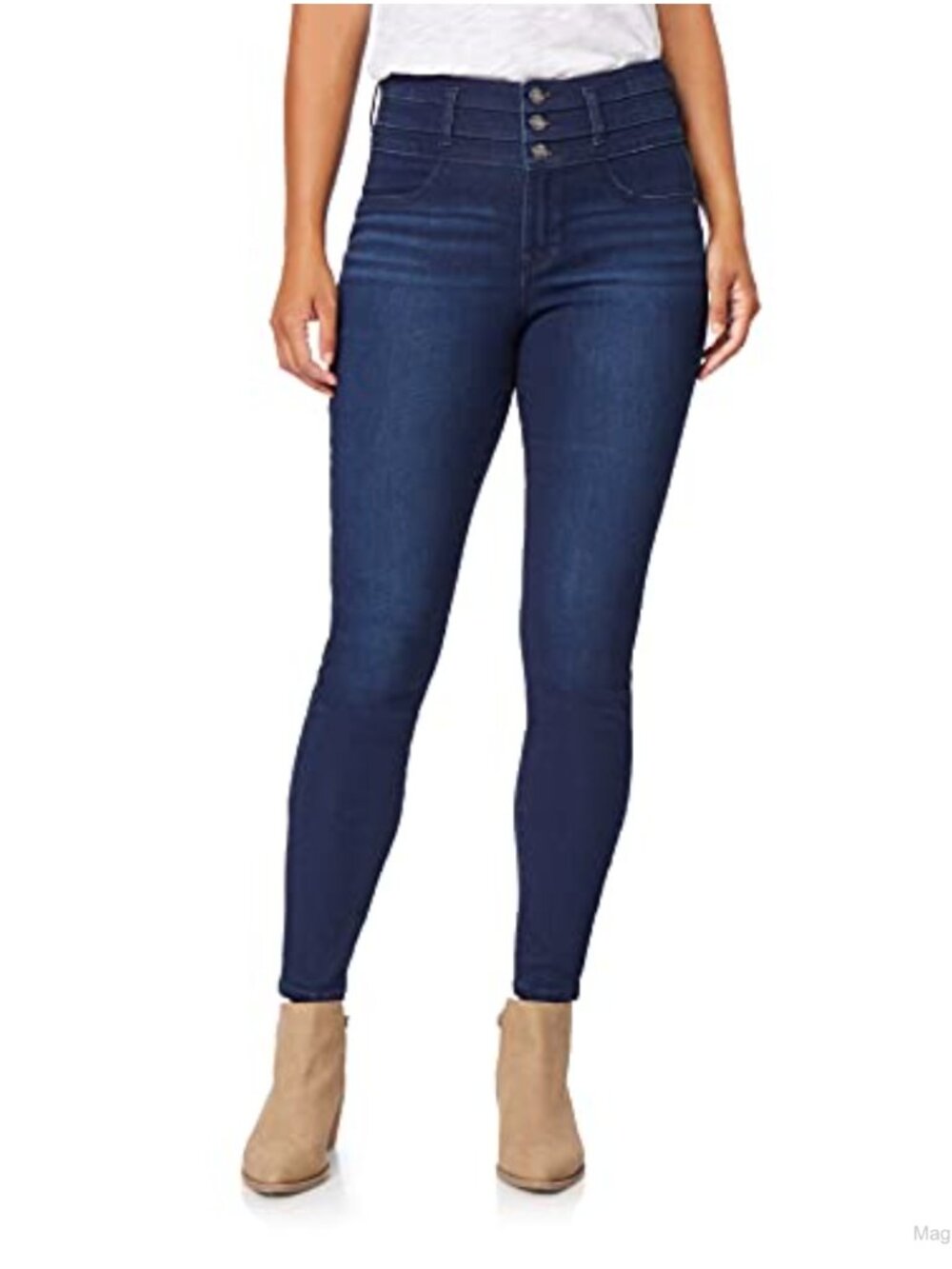 Evershape High Rise Skinny Jeans Stretch Denim Sculpting